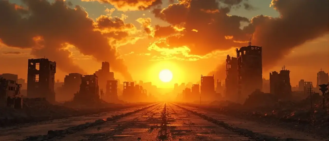 末日 灾难末日电影背景图